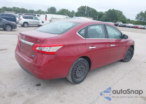 2013 Nissan Sentra Sv из США, поврежденный, VIN 3N1AB7AP3DL793289